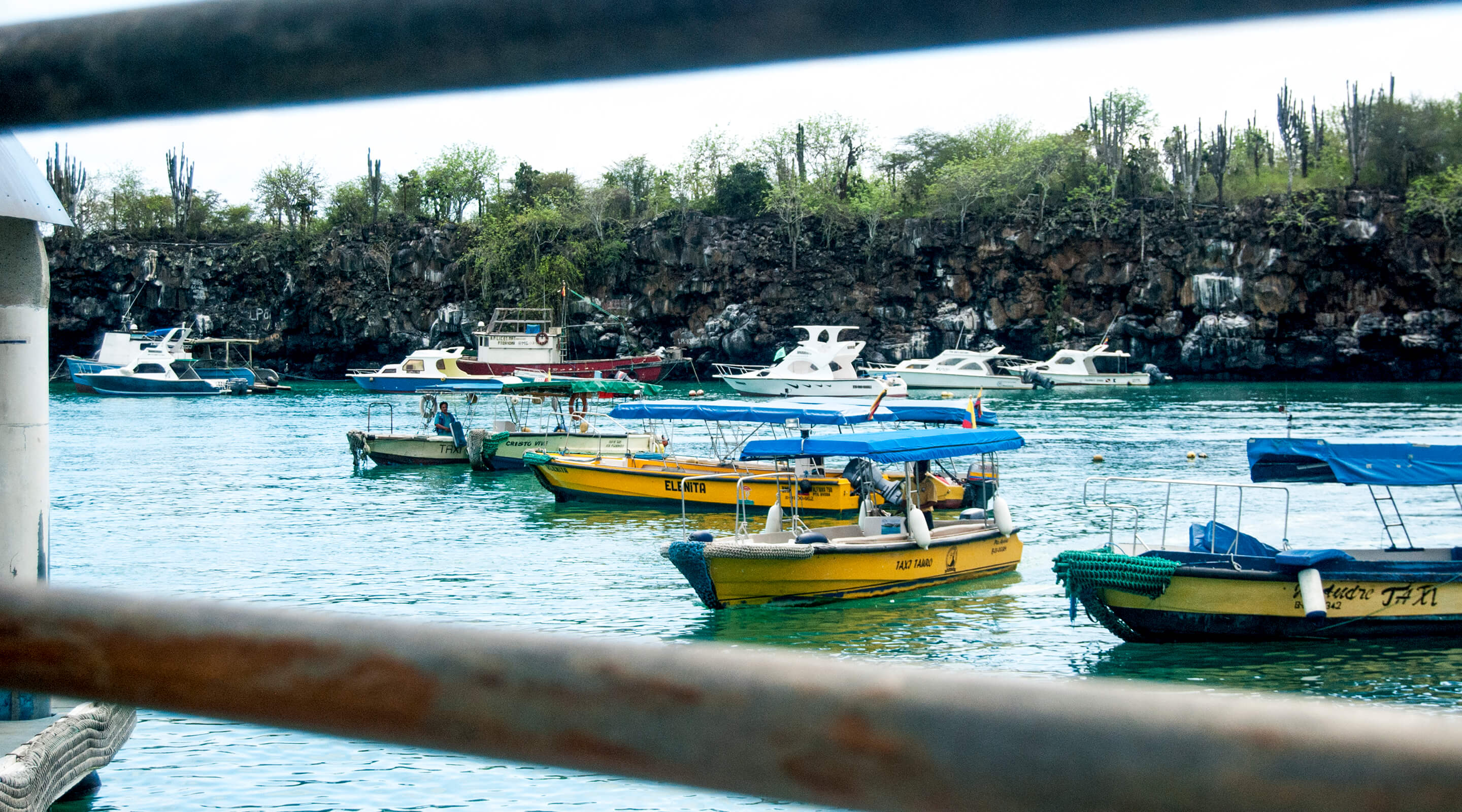 Puerto Ayora water taxi. ©2018 amin-saidi-imagery.com